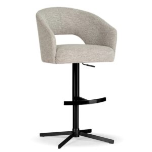 Swivel bar stool INES SUPREME CROSS