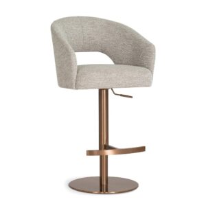 Swivel bar stool INES SUPREME PUMP