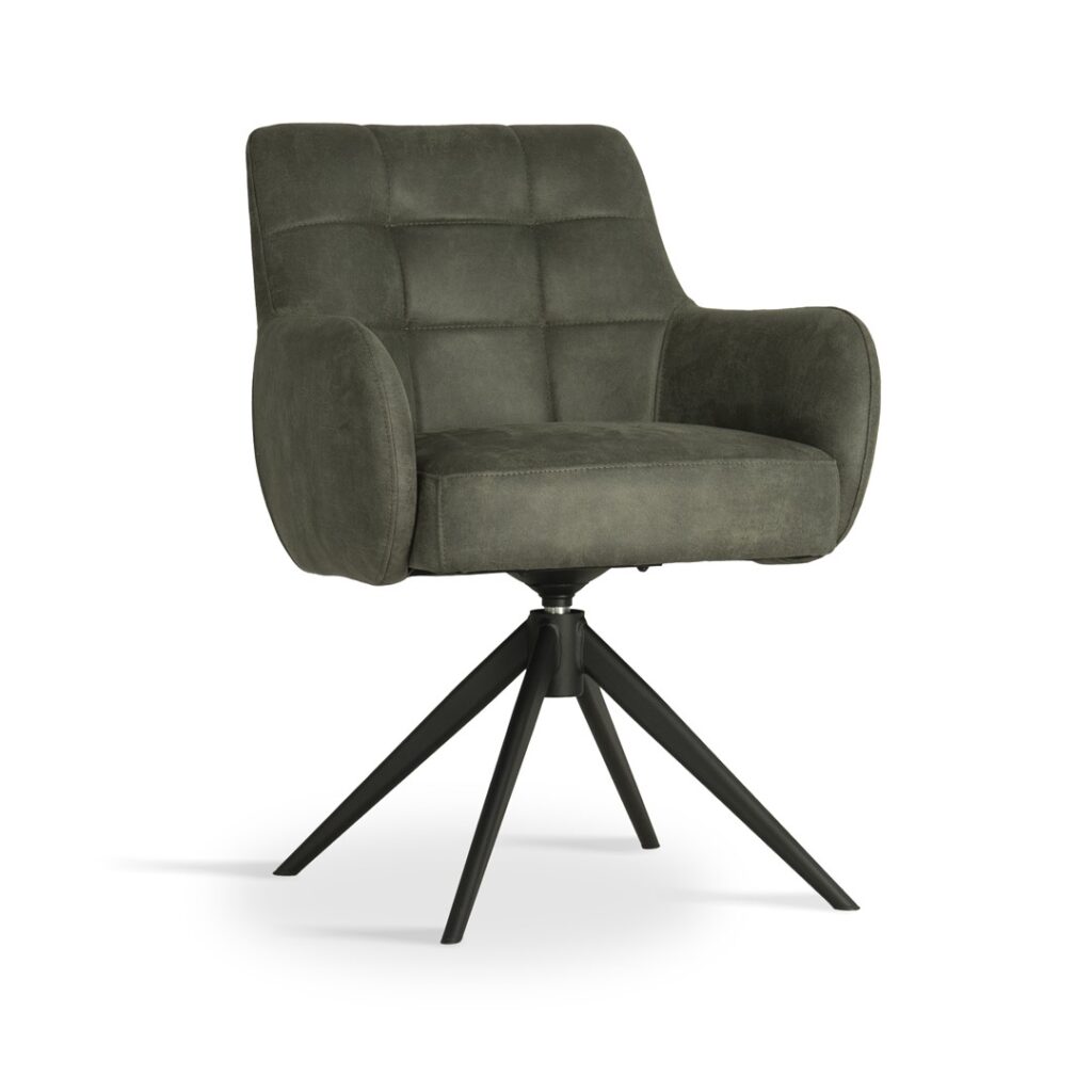 MATERO swivel chair green/black/BULL156 - Atreve - usiądź wygodnie, żyj ...