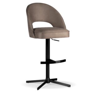 PONTE SUPREME CROSS Swivel Bar Stool