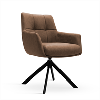Krzesło obrotowe MIRAGE cappucino/czarna/BULL10