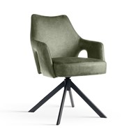 Krzesło obrotowe VESPER zielony/czarna/BULL156