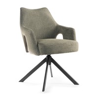 Krzesło obrotowe VESPER zielony/czarna/VOGAR70